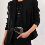 Ba&sh  Lady Jacket Tahlia Blazer Black Sz M Photo 0