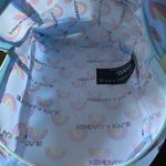Kendall + Kylie NWT--BLUE MINI BACKPACK Blue with rainbows, brand new, measures 8x6x3 inches Photo 4