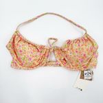 Billabong Bikini Top Size Large NWT Summer Breeze Kayden Underwire Ditsy Floral Photo 1