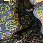 Vera Bradley  Vibrant Blue and Purple Floral Tote Photo 6