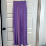 Show Me Your Mumu  Maxi Slip Skirt In Violet Luxe Satin XS NWT Photo 12