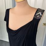 a.n.a Lot of 2 Plus Size Y2K Beaded Tops Black‎ & Blue Dressy Cruise Date Night Photo 2