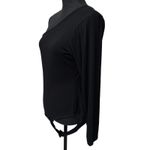 LNA NWT  Clothing Women's Size 1X Slade Heavy Rib One Shoulder Bodysuit Black Photo 1