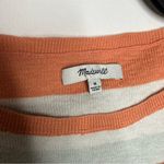 Madewell boxy sweater tee striped size medium Photo 3