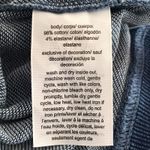 Tommy Hilfiger Tommy Jeans Den Denim Hoodie Sweatshirt Cropped Logo Blue Photo 4