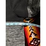 U.S. Polo Assn. Black/Gray Zip Up Fleece Hood Jacket Size L Zip Pocket Logo Sherpa Photo 5