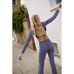 ZARA Geometric Print Crop Flare Pants Photo 11