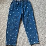 BDG Urban Outfitters Elastic Waist Pull On Straight Jeans Women's Size Medium Photo 7