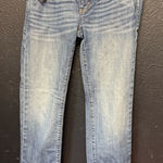 American Eagle Outfitters Medium Wash Low Rise Straight Denim Jeans Size 8 Photo 0
