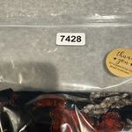 Notations Vintage Top Womens XL Black Red Flower Whimsigoth Vamp Fall Textured Photo 13