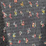 American Eagle Women's  Outfitters Black Ditzy Floral Long Sleeve Mini Dress M Photo 3