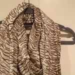 The Limited Brown Zebra Scarf Photo 2