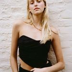 ZARA Corsetry Tulle Corset Top Photo 0