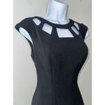 Vince Camuto  Women's Black Cutout Neckline Sleeveless‎ Dress Size 2 Photo 1