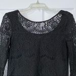 Adrianna Papell  black lace top S Photo 7