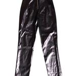 Princess Polly Faux Leather Black Pants Photo 5