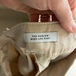 Madewell  Harlow Wide leg pants in khaki size 10 Photo 8