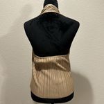 Pretty Little Thing Beige Plisse Vest Top Photo 2