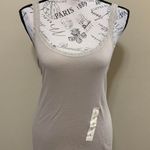 Sonoma Beige Lace Trim Tank Top Cami Large Photo 0