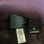 Women's Elegant Straight‎ Trouser Pants 6 Purple Career Workwear Photo 5