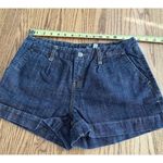 American Rag Curvy Jean shorts Denim Blue Low Rise Summer Casual Size 28 Photo 4