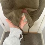 Anthropologie Hei Hei Fleece Lined Army Green Coat Photo 9