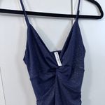 Lucy in the Sky  Talia Front Twist Mini Dress - Navy - S Photo 5