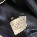 Merona  Blue Plaid Women's shawl collar belted Coat Photo 7