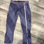 Nike Purple and Black Dri-FIT Leggings size Small Photo 3