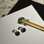 Lot Of 2 Signed Dangle Clip On Earrings Silver Tone 1 Avon / 1 Sarah Coventry Photo 5