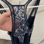 City Triangles Blue Lace Swing Mini Dress Photo 3