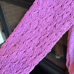 Seven7 Comfy Chenille Textured Sweater New  Medium Womens Pullover Wild Orchid Photo 5