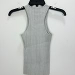 Madewell The Signature Shimmer Knit Cutaway Sweater Tank Ribbed Gray XXS NWT Photo 10