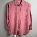 Madewell MWT  nj588 Signature Poplin‎ Oversized Shirt size M Photo 6