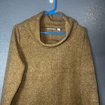 d&co Active Women’s Open Front Knit Cardigan Sweater Brown Longline Hooded Size Tan Size L Photo 3