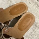 Madewell The Evelyn Slide Clog in Spotted Calf Hair Photo 5