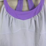 Lululemon Scoop Me Up Activewear Yoga Pullover Racer Tank Womens Purple Size XXS Photo 9
