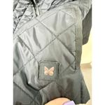 Weekend Max Mara Quilted Long Sleeve Full Zip Jacket Black Women's Size US 6 Photo 4