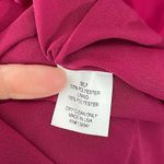 Amanda Uprichard  Women's Topanga Jumpsuit Pink Strapless Wide Leg Size SMALL Photo 9