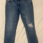 DL1961   Jeans Womens Verdugo Crop Raw Hem Mid‎ Rise Size 31 Destroyed Photo 0