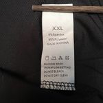 None Woman’s Black Blouse Long Sleeve Mesh Shirt Photo 2