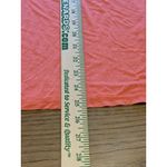 Piko  Women Orange Long‎ Sleeve Boat Neck Oversized Stretch Shirt M Bamboo Photo 2