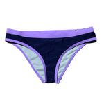 Speedo NWT Peacoat Purple Trim Swim Hipster Bikini Bottom XS Photo 4