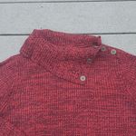 Style & Co . Button Neck Sweater with Kangaroo Pocket - Size Large Photo 7