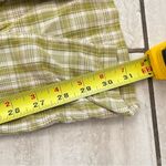 Daisy Street  Green Yellow Juniper Plaid Split Hem Trousers US Small Photo 13