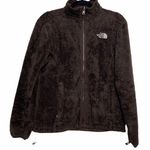 The North Face Brown Fleece Zip Up Jacket Photo 0