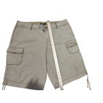 Eddie Bauer  Cargo‎ Shorts Outdoor Casual Khaki Drawstring Womens Size 16 Photo 2