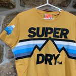 Superdry Mustard Yellow Mountain Graphic Tee Photo 1