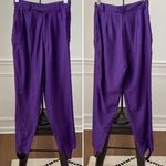 Vintage 80s Prince Purple High Rise Stirrup Pants 2 Photo 1