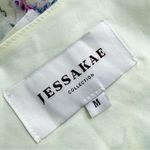 Jessakae Floral Wrap Dress Butter Yellow Sz M Short Sleeve Maxi Cottagecore Size M Photo 7